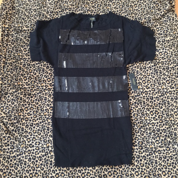 Black sequin dress laundry by design - Picture 1 of 3