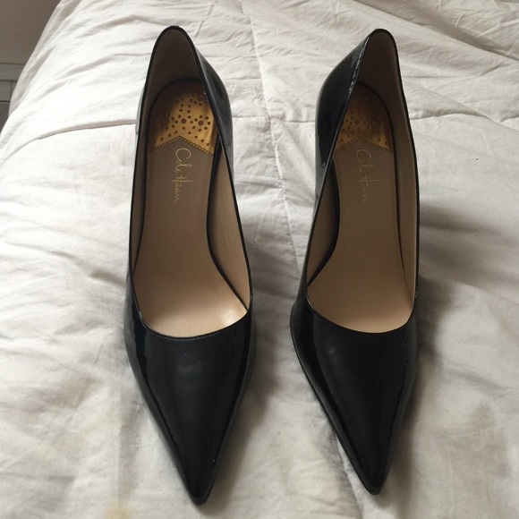 Cole Haan Black Patent Leather Pumps new in box - Picture 1 of 3