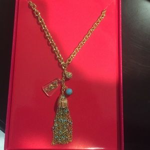 Gold lilly pulitzer necklace