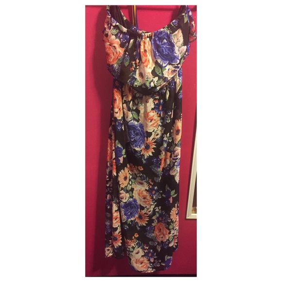 Floral maxi dress