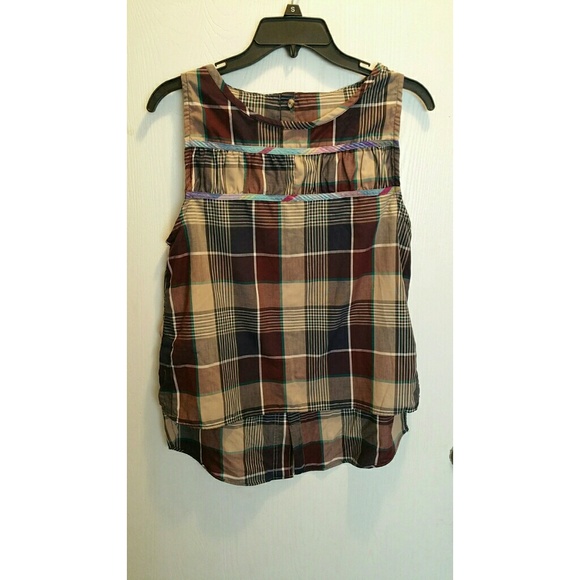 Urban Renewal Plaid Top