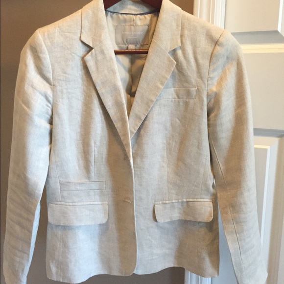 Banana Republic linen blazer