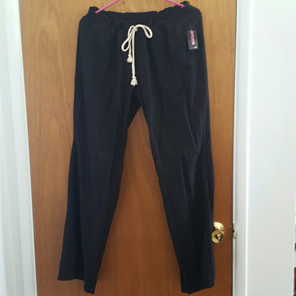 Relax drawstring pants