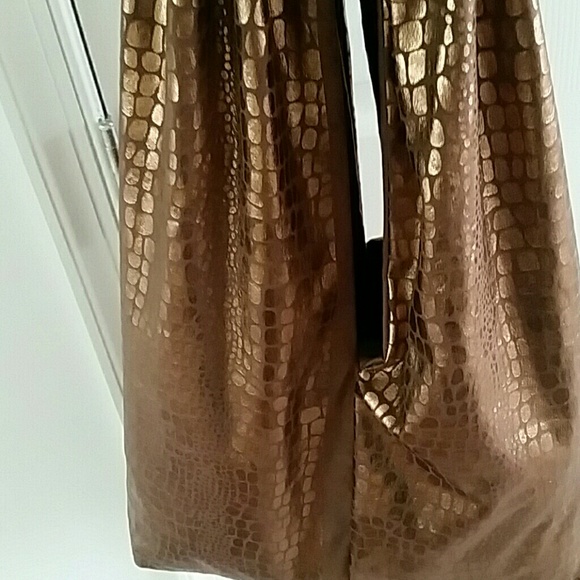 Brown large cloth hobo bag/purse - Picture 4 of 4