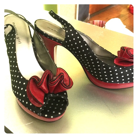 Cute Polka Dot Madden Girl heels 😍