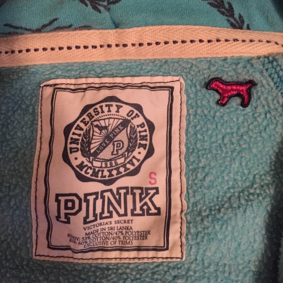 PINK Full-zip Hoodie - Picture 2 of 2