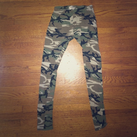 Army fatigue leggings