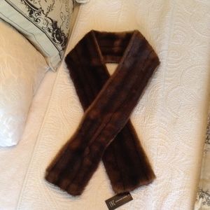 INC   SOFT FAUX FUR   SCARF