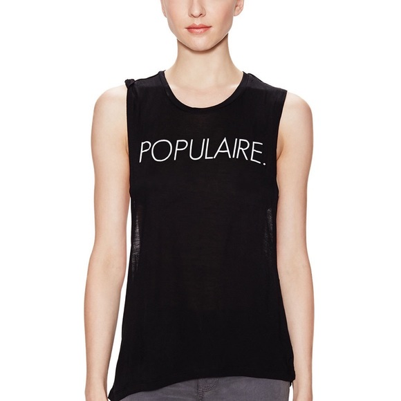 Populaire Open Back Tank Top