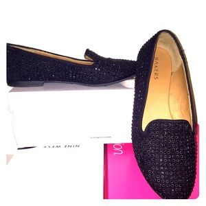 Bakers studded Black Loafers !