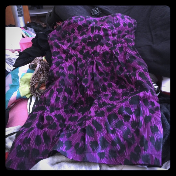 Purple Cheetah Dress