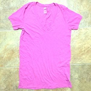 Victoria's Secret PINK V Neck T Shirt