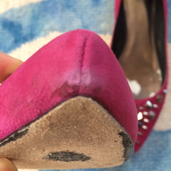 Rock & Republic Shoes - Rock & Republic Magenta Suede Flats Rock & Republic Shoes - Rock & Republic Magenta Suede Flats