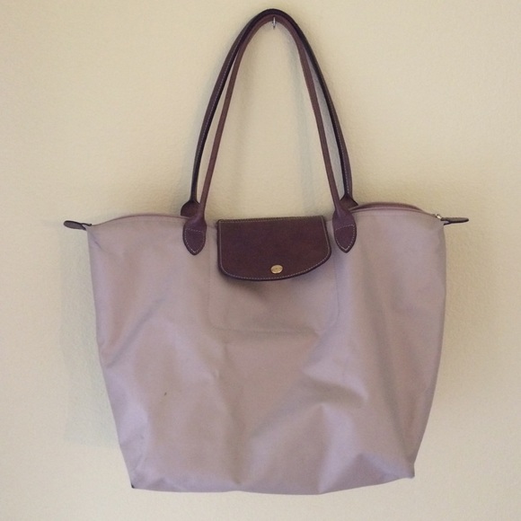 Longchamp Le Pliage Large in Beige