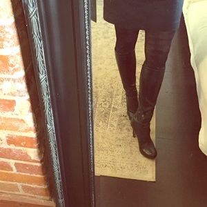 Fitted Knee High Boots