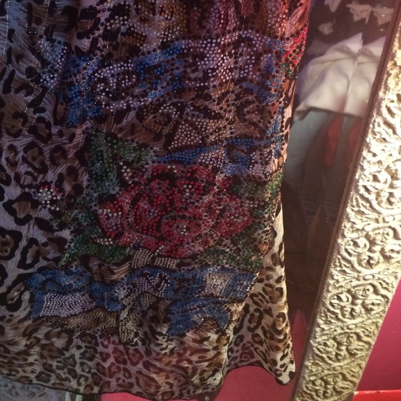 🚫sold🚫Ed Hardy Cheetah Dress🔥 - Picture 4 of 4