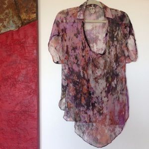 Silk Watercolour Tunic