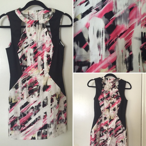 👗 Abstract print dress 👗