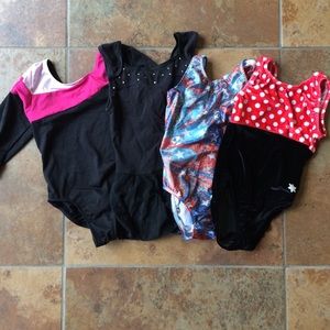 Gymnastics bundle leotards.