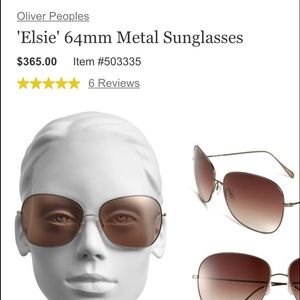 Oliver Peoples Elsie sunglasses.