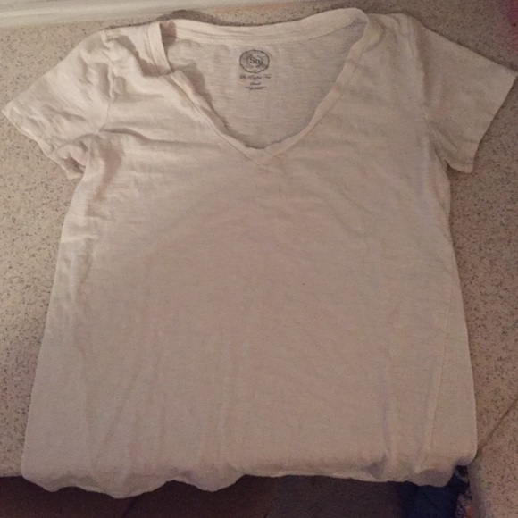 white v neck shirt