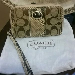 Coach wristlet