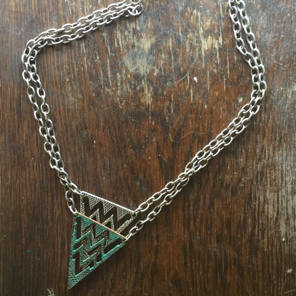 Triangle necklace