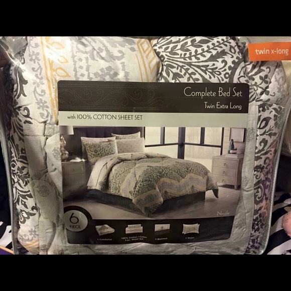 Bed set from Bed Bath & Beyond