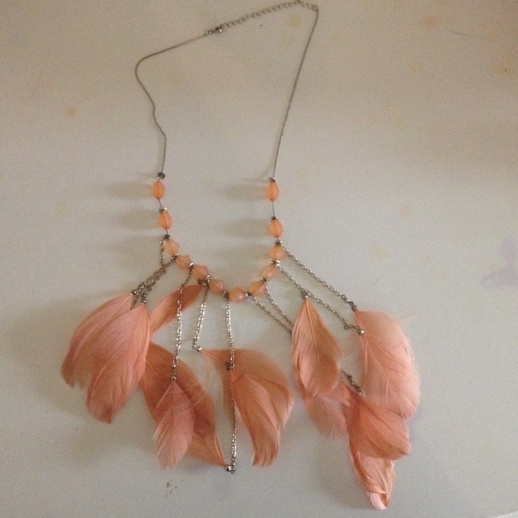Feather necklace