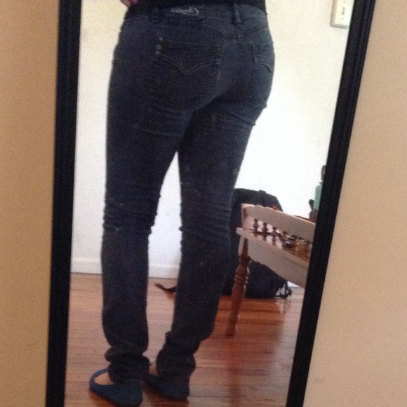 Purple Skinny Jeans - Picture 3 of 3