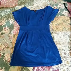 Cobalt blue tunic
