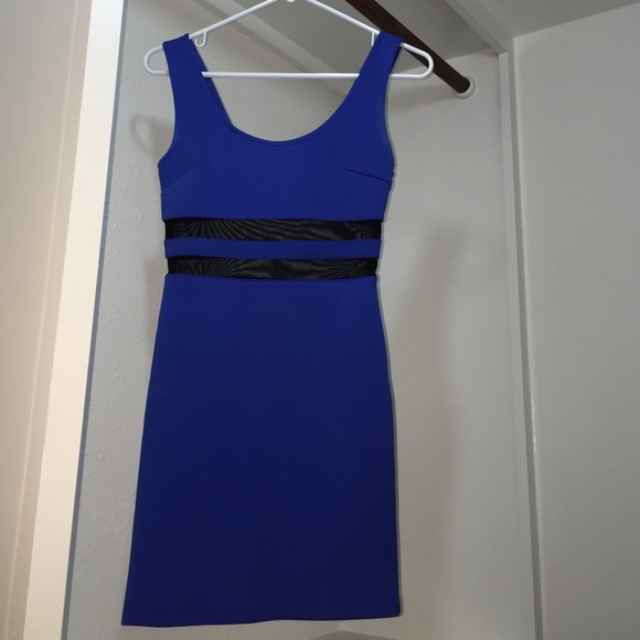 Blue dress