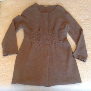 ANTHREPOLOGIE WOOL COAT