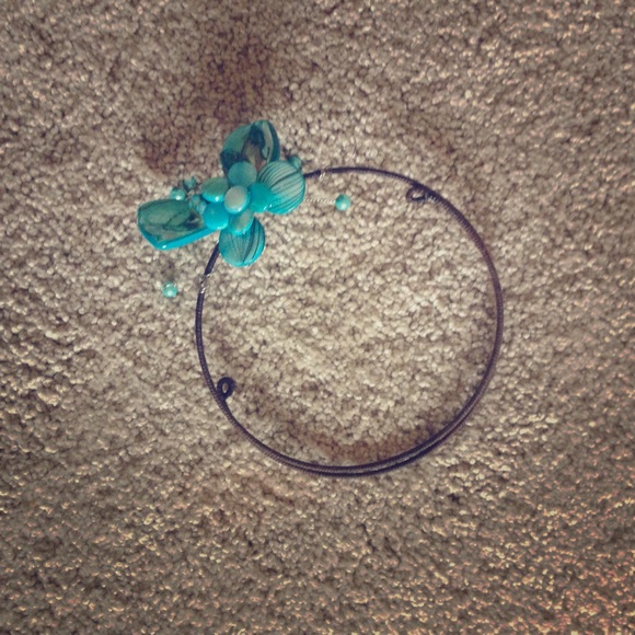 Handmade butterfly necklace