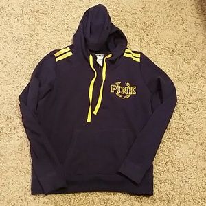 Trade navy 1/2 zip size L