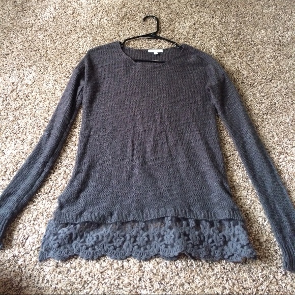 Grey sweater