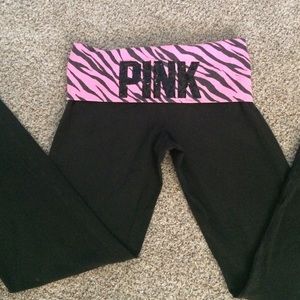 VS PINK Black Yoga Pants!