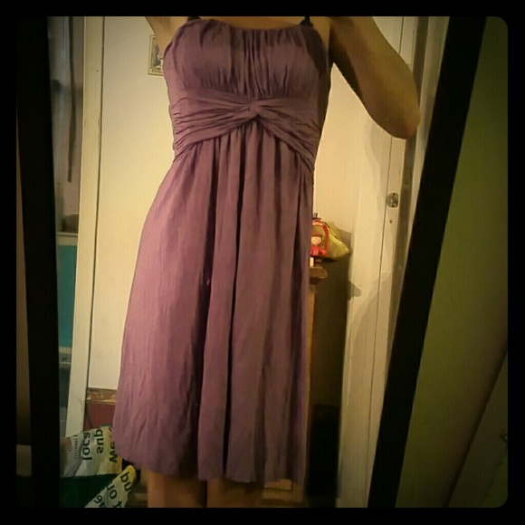 Purple sleeveless dress new without tags