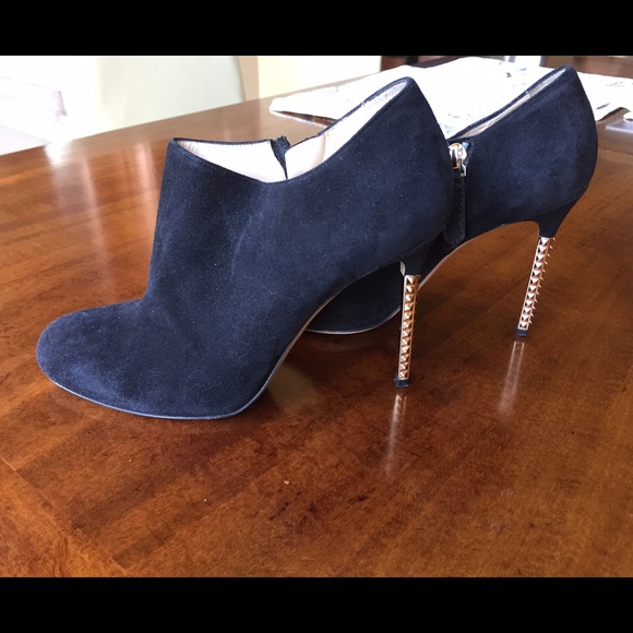 Valentino suede booties