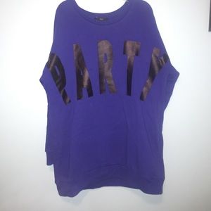 Oversized sweatshirt