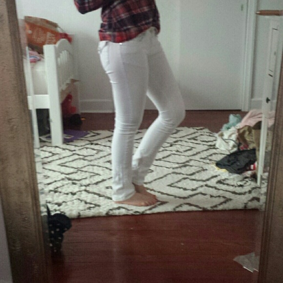 White jeans
