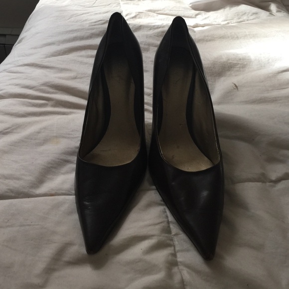 Nine West Brown Leather Pumps - Picture 1 of 2