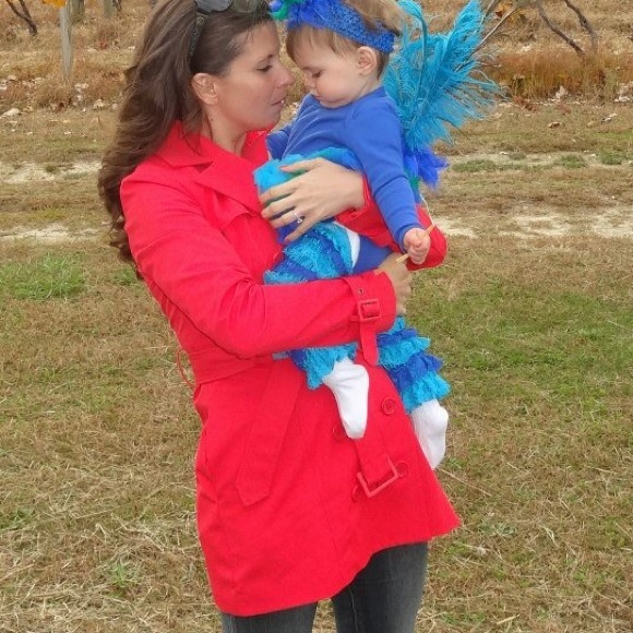 🔴sold in bundle🔴Bebe Orange Trench Coat