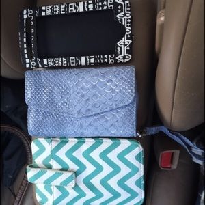 iPhone 5s cases. They hold your cards as well :)