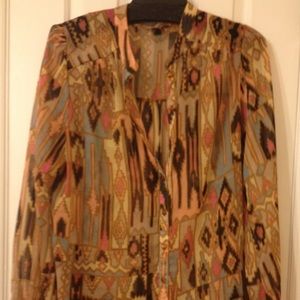 Asos multicolor woman's blouse.