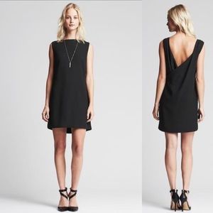 Banana Republic Monogram Cowl-Back Sheath Dress