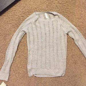 Silver/gray sweater
