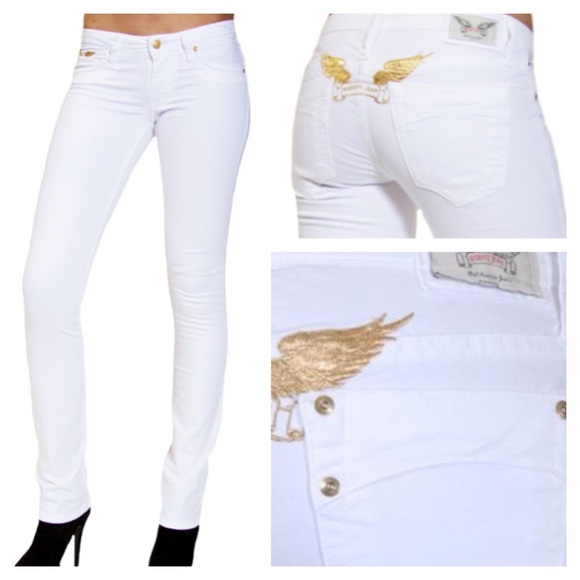 Women's Robin jean pants straight leg, worn