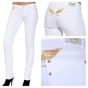 Women's Robin jean pants straight leg, worn