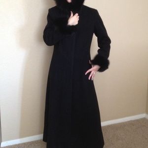 marvin richards Jackets & Coats - Black wool coat marvin richards Jackets & Coats - Black wool coat